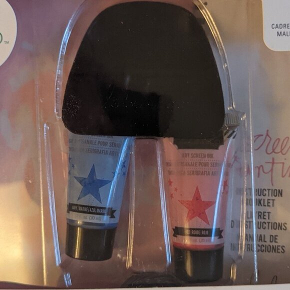 NWT Heidi Swapp Adventure Seekers Art Screens Kit You Are Here Screenprint Craft - Picture 2 of 7